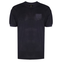 Männer England 1970 Retro Blackout Shirt #6 Männer England 1970 Retro Blackout Shirt #6