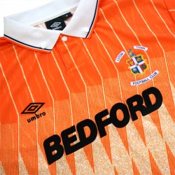 Herren Luton Town 1989/90 Auswärts Retro Trikot