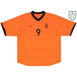 Männer Niederlande 2000/02 Heim Retro Shirt V. Nistelrooy #9
