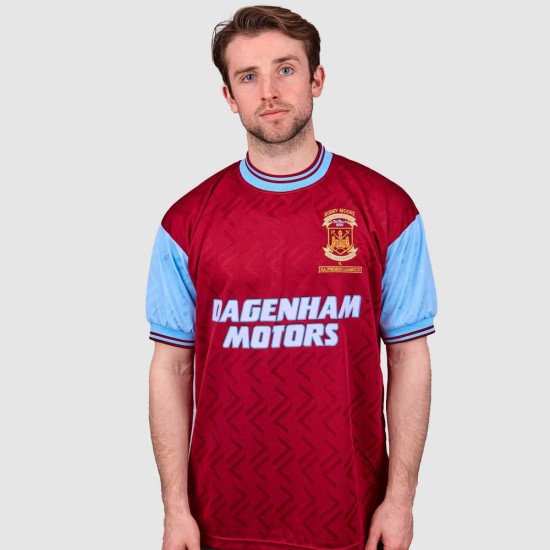 Herren West Ham United 1994 Retro Bobby Moore Gedenk Trikot