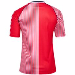Herren Dänemark 86 Retro Shirt - Rot