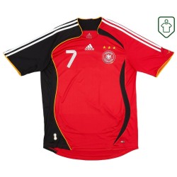 Männer Deutschland 2005/07 Auswärts Retro Shirt Schweinsteiger #7