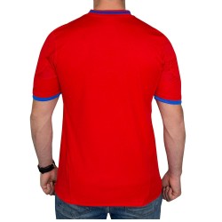 Herren Spanien 2010 Retro Weltmeisterschaft Jubiläums-Shirt - Rot