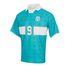 Herren OM Retro King Trikot #9 - Blau Herren OM Retro King Trikot #9 - Blau