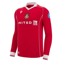 Kinder Wrexham AFC 2025/26 Limitierte Ausgabe Legenden Langarmtrikot