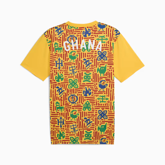 Kinder Ghana 2025 Aufwärmtrikot