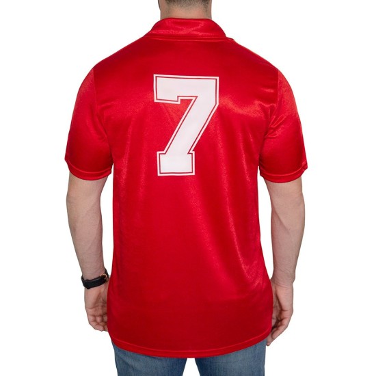Herren Spanien 1982 Retro Weltmeisterschaft Shirt #7