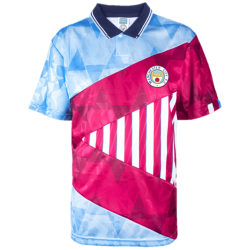 Herren Manchester City 1990 Retro Mash-Up Trikot