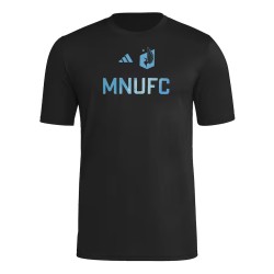 Kinder Minnesota United FC 2025 Drittes Hook AEROREADY Shirt - Schwarz