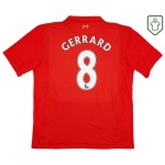 Herren Liverpool 2012/13 Heim Retro Shirt Gerrard #8