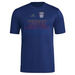 Kinder San Diego FC 2025 Drittes Hook AEROREADY Shirt - Navy