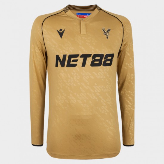 Damen Crystal Palace 2025/26 Drittes Langarm Adler-Gold Trikot