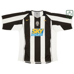 Herren Juventus 2004/05 Heim-Retro-Trikot