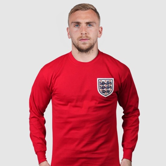 Herren West Ham United 1966 Auswärts Retro Langarmtrikot Nr. 6