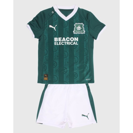 Kinder Plymouth Argyle 2025/26 Heimset