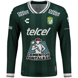 Kinder Club León 2025/26 Langarm-Heimtrikot