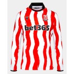 Herren Stoke City 2025/26 Heimtrikot Langarm