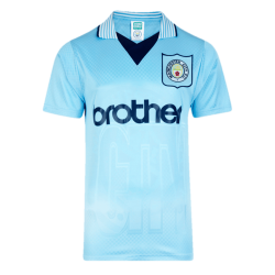 Herren Manchester City 1996 Heim Retro Trikot