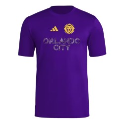 Kinder Orlando City SC 2025 Drittes Hook AEROREADY Shirt