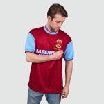Herren West Ham United 1994 Retro Bobby Moore Gedenk Trikot