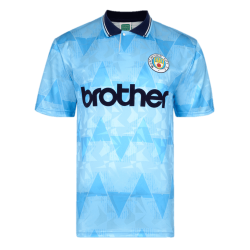 Herren Manchester City 1989 Heim Retro Trikot