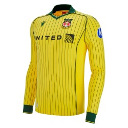 Kinder Wrexham AFC 2025/26 Auswärts Langarmtrikot