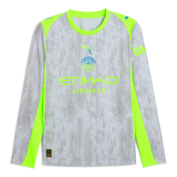 Kinder Manchester City 2025/26 Drittes Langarmtrikot