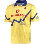 Herren Chelsea 1990 Retro Trikot Gelb