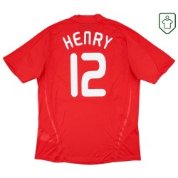 Männer Frankreich 2007/08 Auswärts Retro Shirt Henry #12