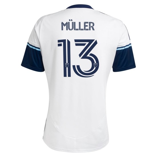 Kinder Vancouver Whitecaps FC 2025 Heimtrikot - Müller #13