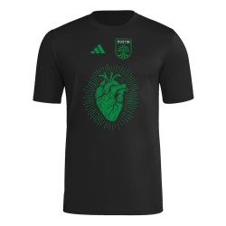 Kinder Austin FC 2025 Drittes Hook AEROREADY Shirt - Grün