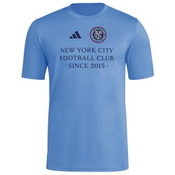 Kinder New York City FC 2025 Drittes Hook AEROREADY Shirt - Blau