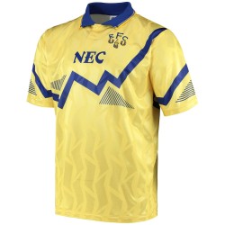 Herren Everton 1990 Auswärts Retro Trikot