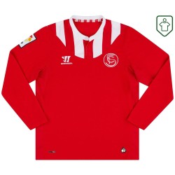 Herren Sevilla FC Auswärts-Retro-Langarmtrikot 2013/14