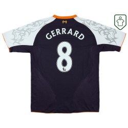 Herren Liverpool 2012/13 Drittes Retro Shirt Gerrard #8