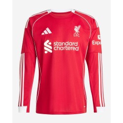 Kinder Liverpool 2025/26 Heimtrikot Langarm