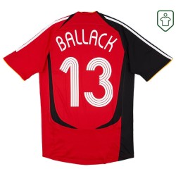 Männer Deutschland 2005/07 Auswärts Retro Shirt Ballack #13
