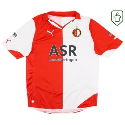 Herren Feyenoord 2010/11 Heim Retro Shirt
