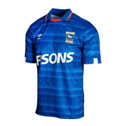 Herren Ipswich Town 1989/92 Heim Retro Trikot
