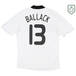 Männer Deutschland 2008/09 Heim Retro Shirt Ballack #13