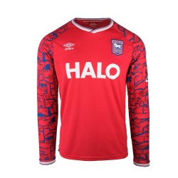 Kinder Ipswich Town 2025/26 Auswärt Langarmtrikot