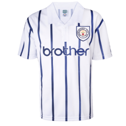 Herren Manchester City 1993 Auswärts Retro Trikot